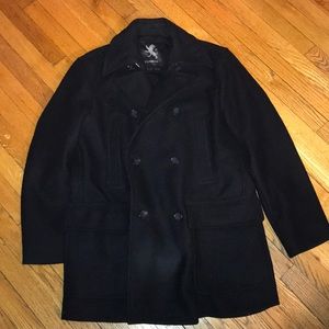 Express Men’s Peacoat - Black/L
